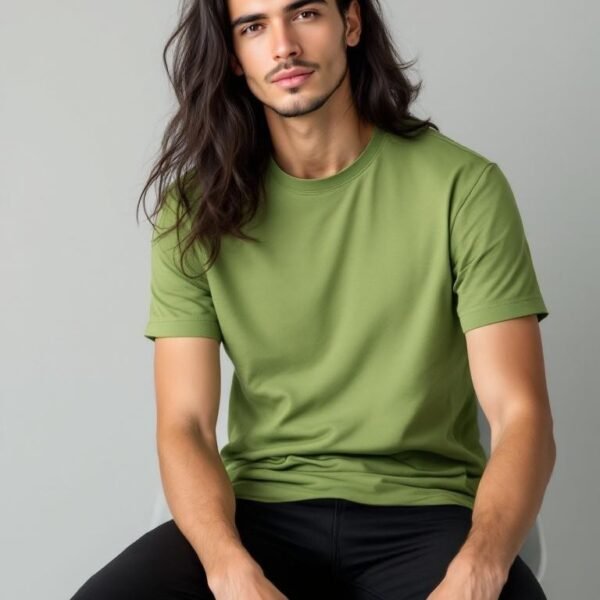 Unisex Platinum Round Neck T-Shirts